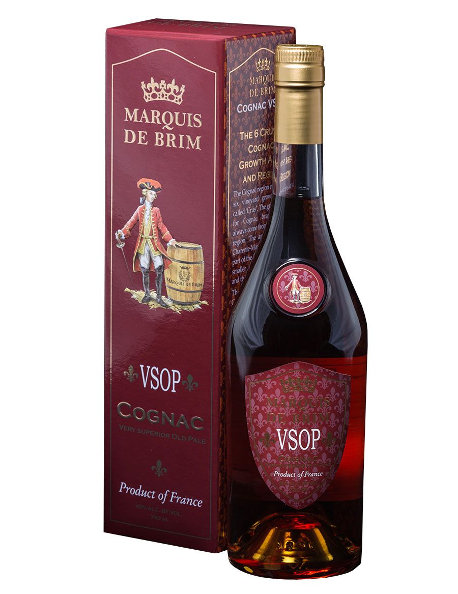 Marquis De Brim Cognac VSOP In Gift Box