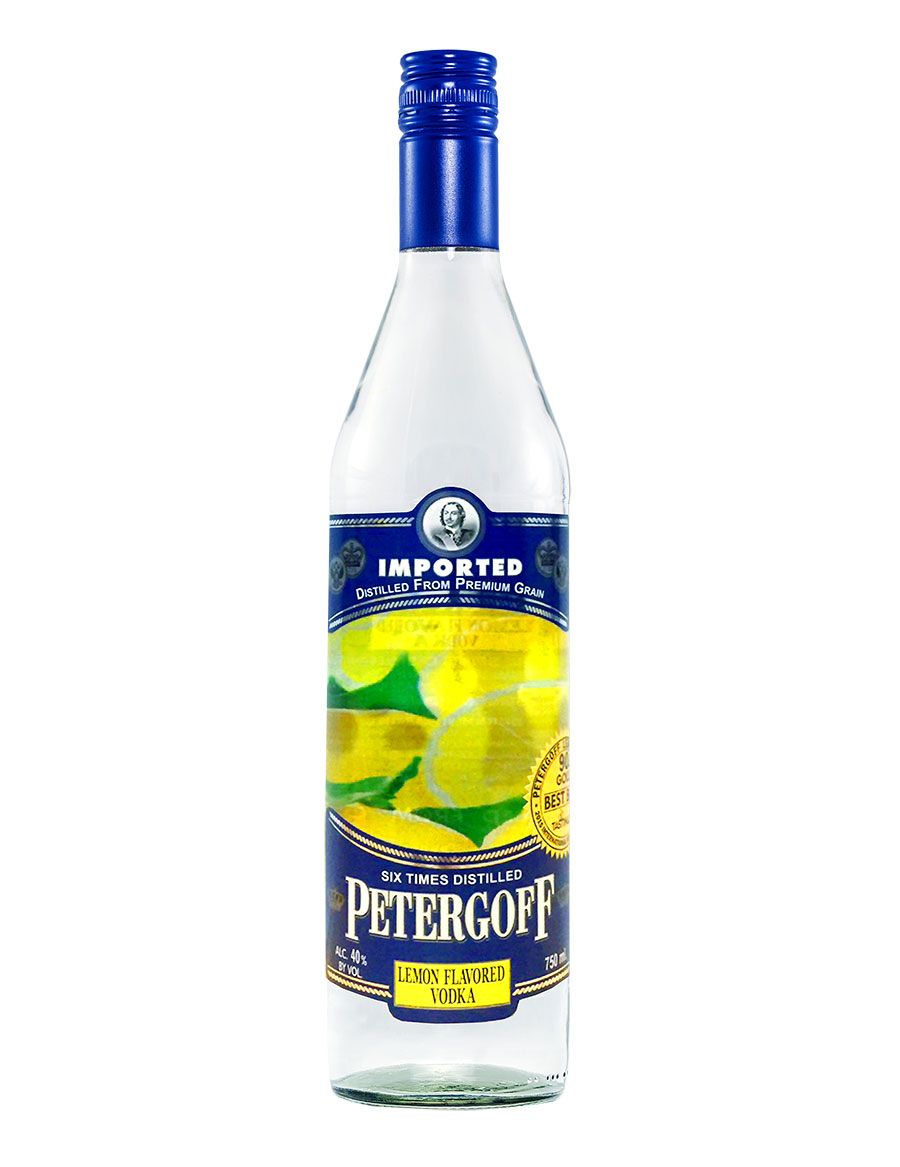Petergoff Grain Lemon 750ml