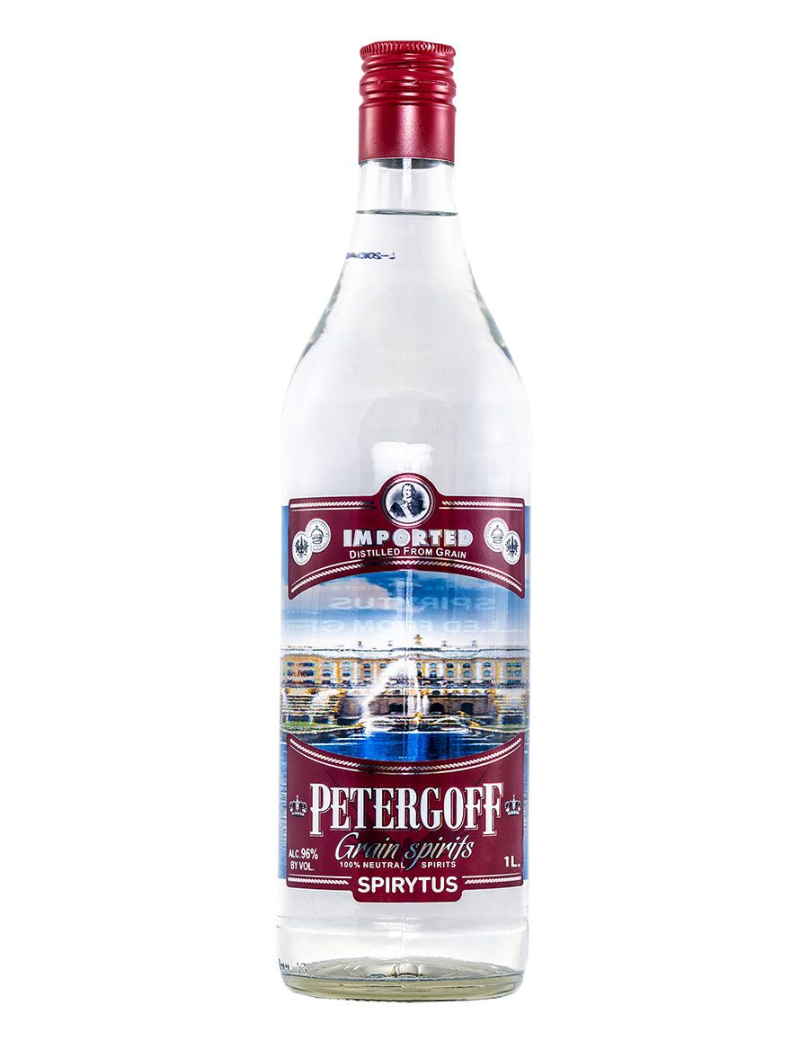 Petergoff Grain Spirits Vodka 1L