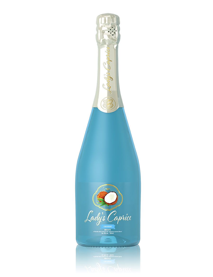 Lady's Caprice Blue Moscato Coconut