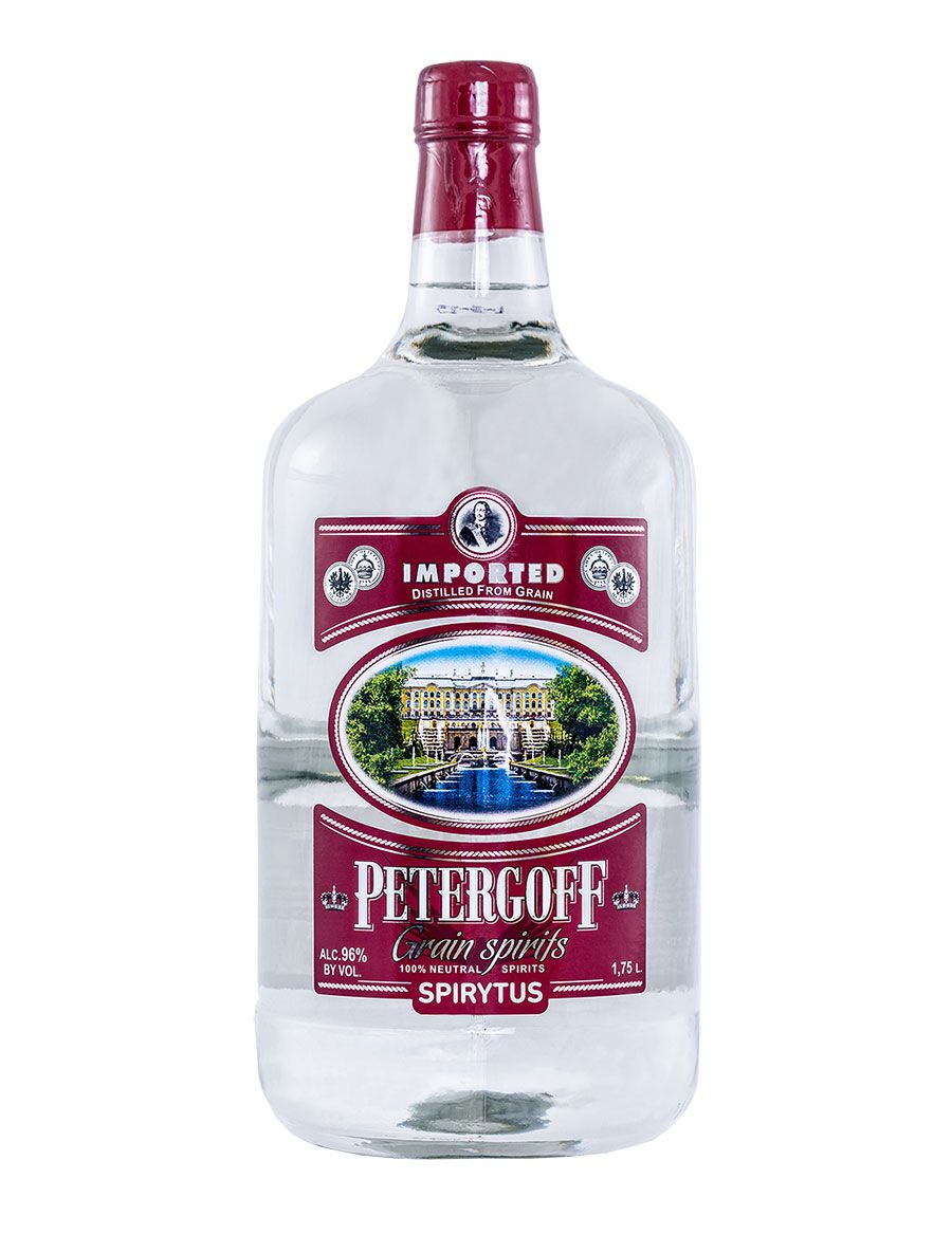 Petergoff Grain Spirits Vodka 1.75L
