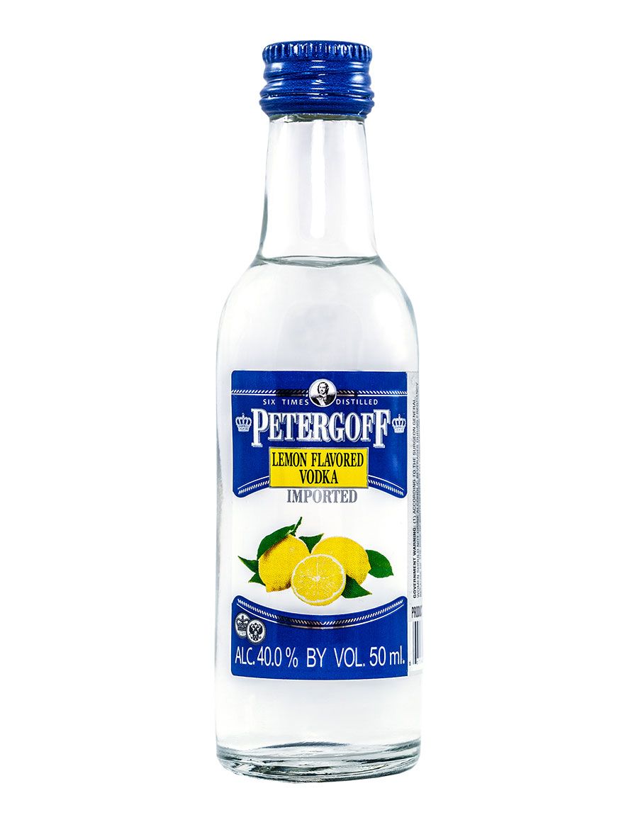 Petergoff Lemon Vodka 50ml