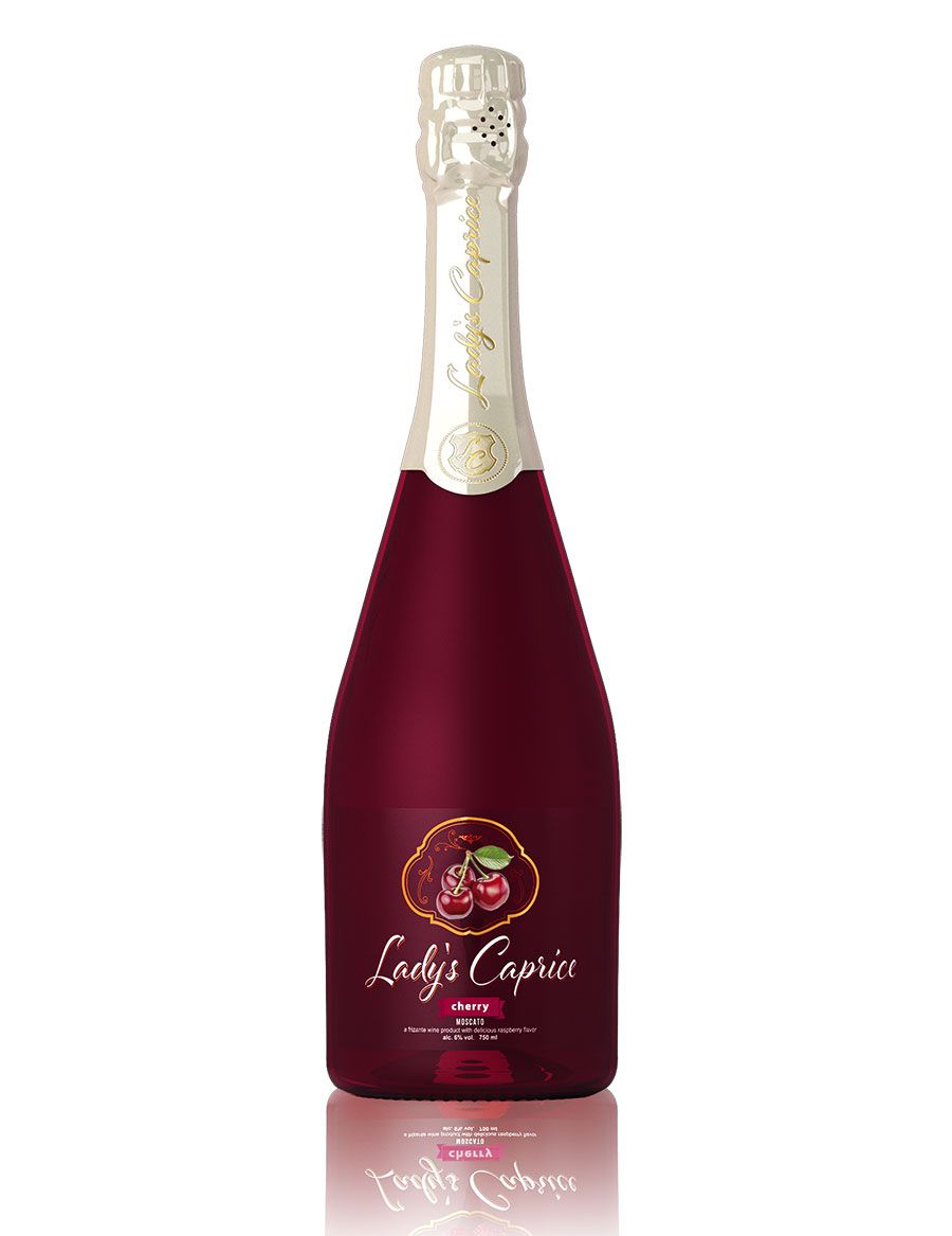 Lady's Caprice Red Moscato Cherry