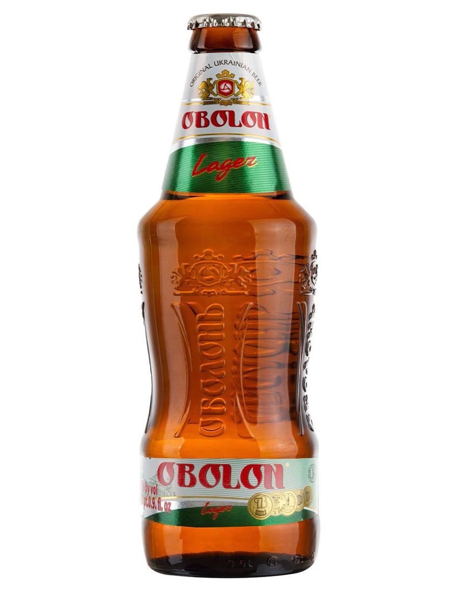 Obolon Lager 0.5L Glass